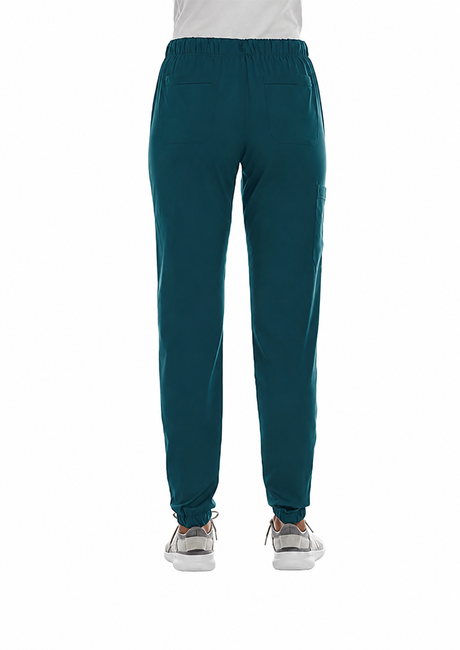 Elements by Alexanders Uniforms Women's 5 Pocket 4-Way Stretch Elastic Waistband Jogger Pant