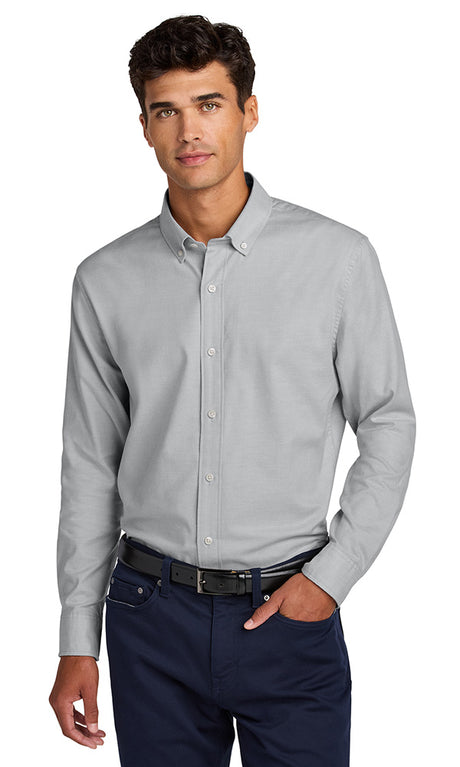 Mercer+Mettle® Long Sleeve Modern Oxford Shirt