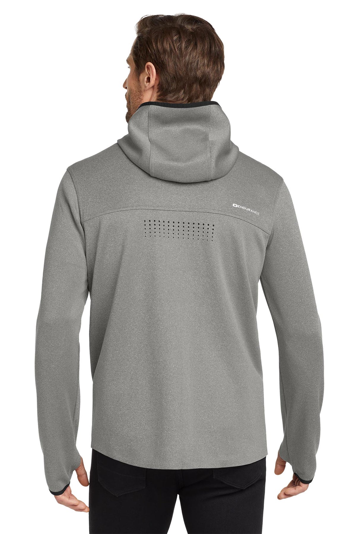 OGIO® Stealth Full-Zip Jacket - Heather Grey