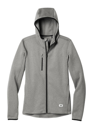 OGIO® Stealth Full-Zip Jacket - Heather Grey
