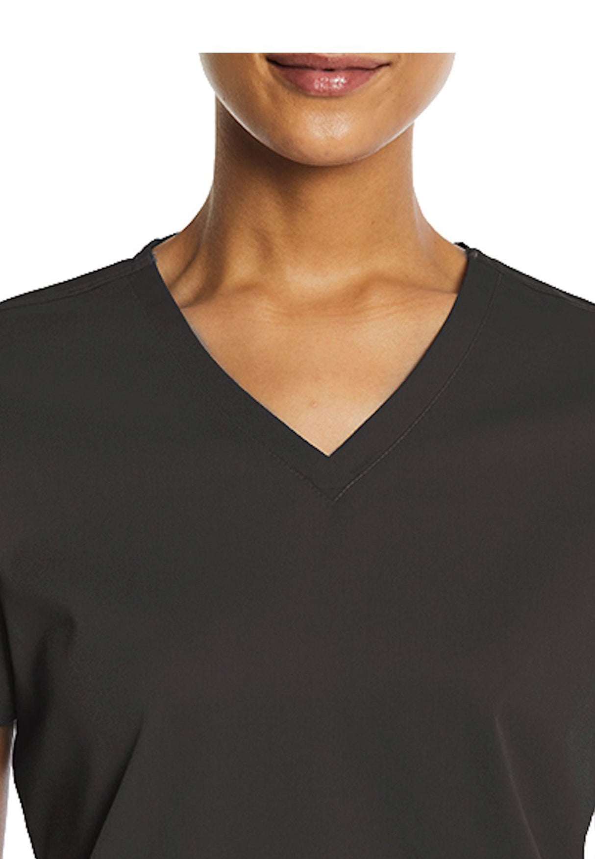 Elements Originals Women's Basic 2-Pocket V-Neck Scrub Top