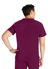 Cherokee Workwear Revolution Men's 2-Pocket V-Neck Top