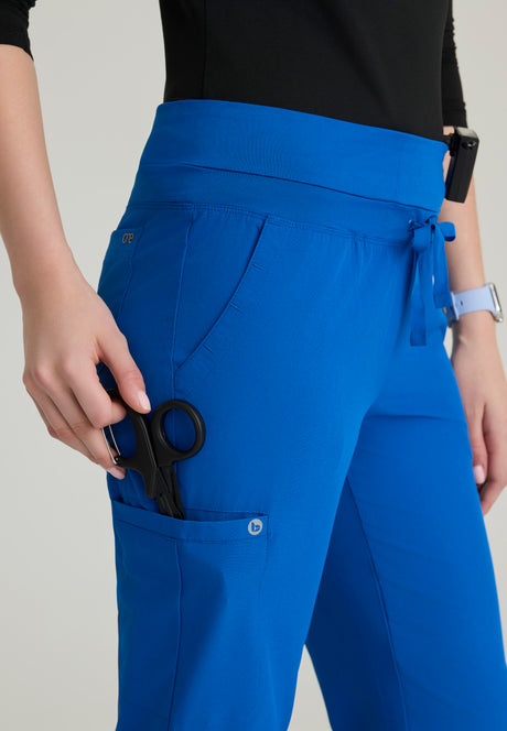 Barco One Women's Stride 5-Pocket Mid-Rise Straight-Leg Pant