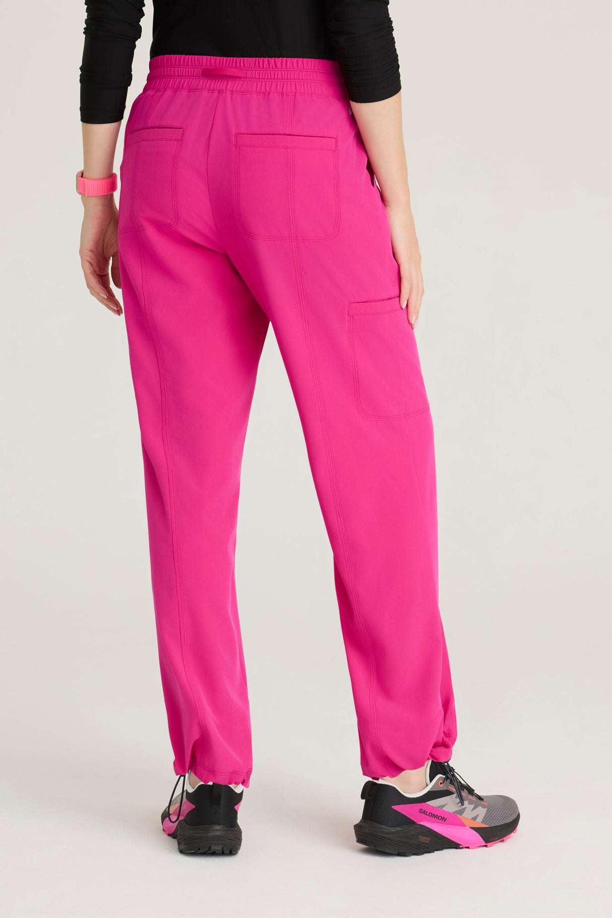 Barco One Women's Bounce 6-Pocket Bungee Hem Wide-Leg Pant