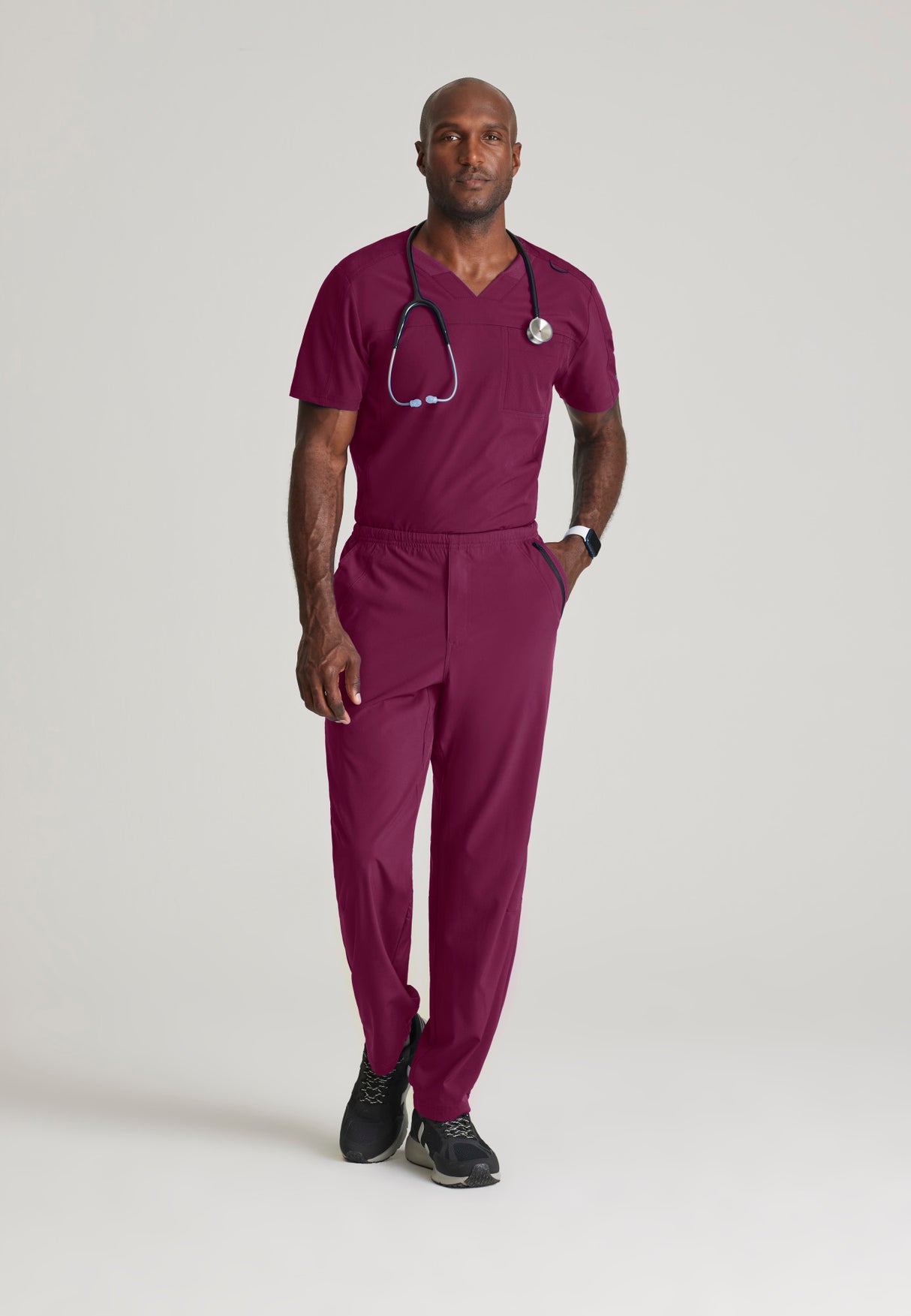 Barco One Men's Velocity 2-Pocket V-Neck Top