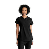 Barco One Women's Flux 2-Pocket Banded Zip Collar Top