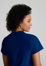 Barco One Women's Flux 2-Pocket Banded Zip Collar Top