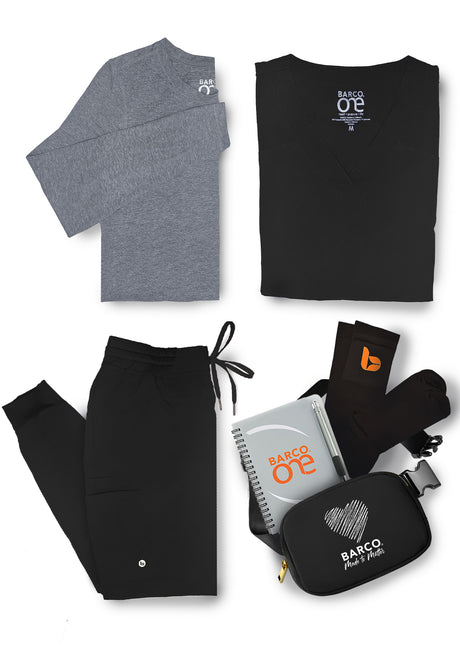 The Barco Gift Set - 6 Piece Scrub and Accessory Essentials