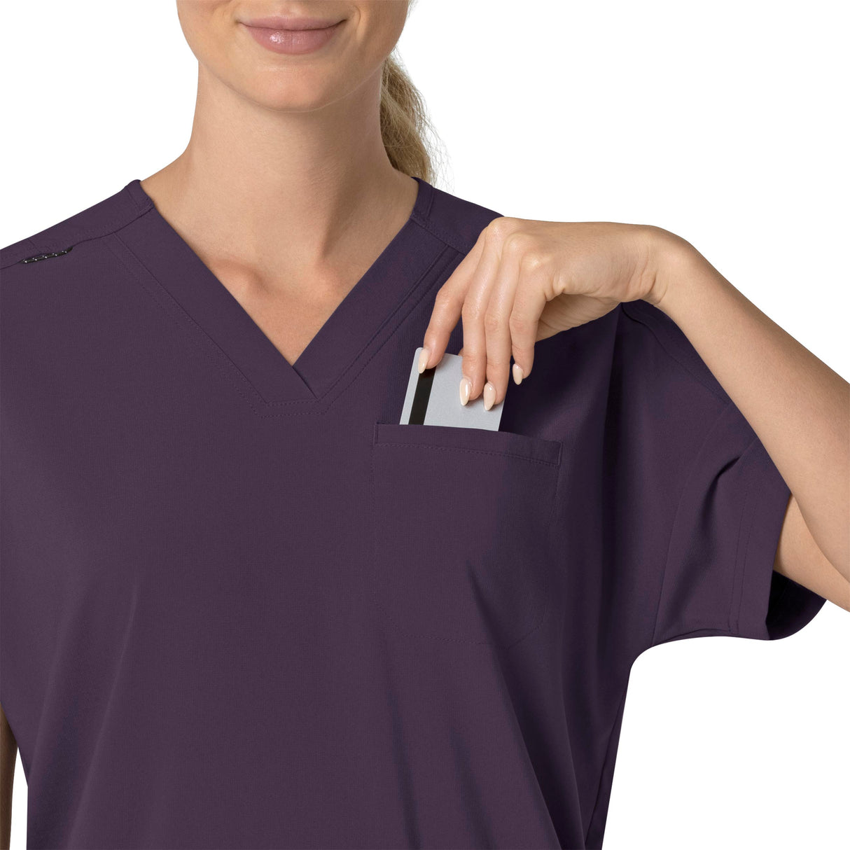 Carhartt® Force Cross-Flex Women's Oversized V-Neck Scrub Top