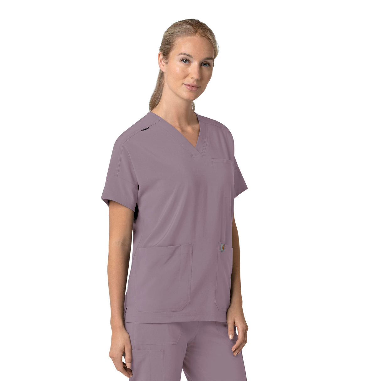 Carhartt® Force Cross-Flex Women's Oversized V-Neck Scrub Top