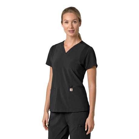 Carhartt® Force Cross-Flex Women's Flex Panel V-Neck Scrub