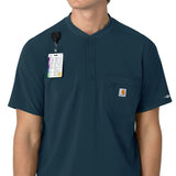 Carhartt® Force Cross-Flex Men's Henley Scrub Top