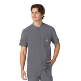 Carhartt® Force Cross-Flex Men's Henley Scrub Top