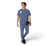 Carhartt® Force Cross-Flex Men's Henley Scrub Top