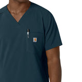 Carhartt® Force Cross-Flex Men's 3-Pocket V-Neck Scrub Top