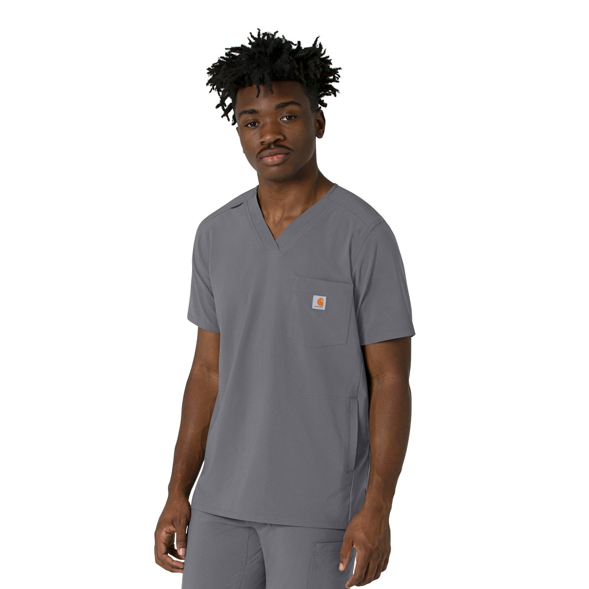 Carhartt® Force Cross-Flex Men's 3-Pocket V-Neck Scrub Top