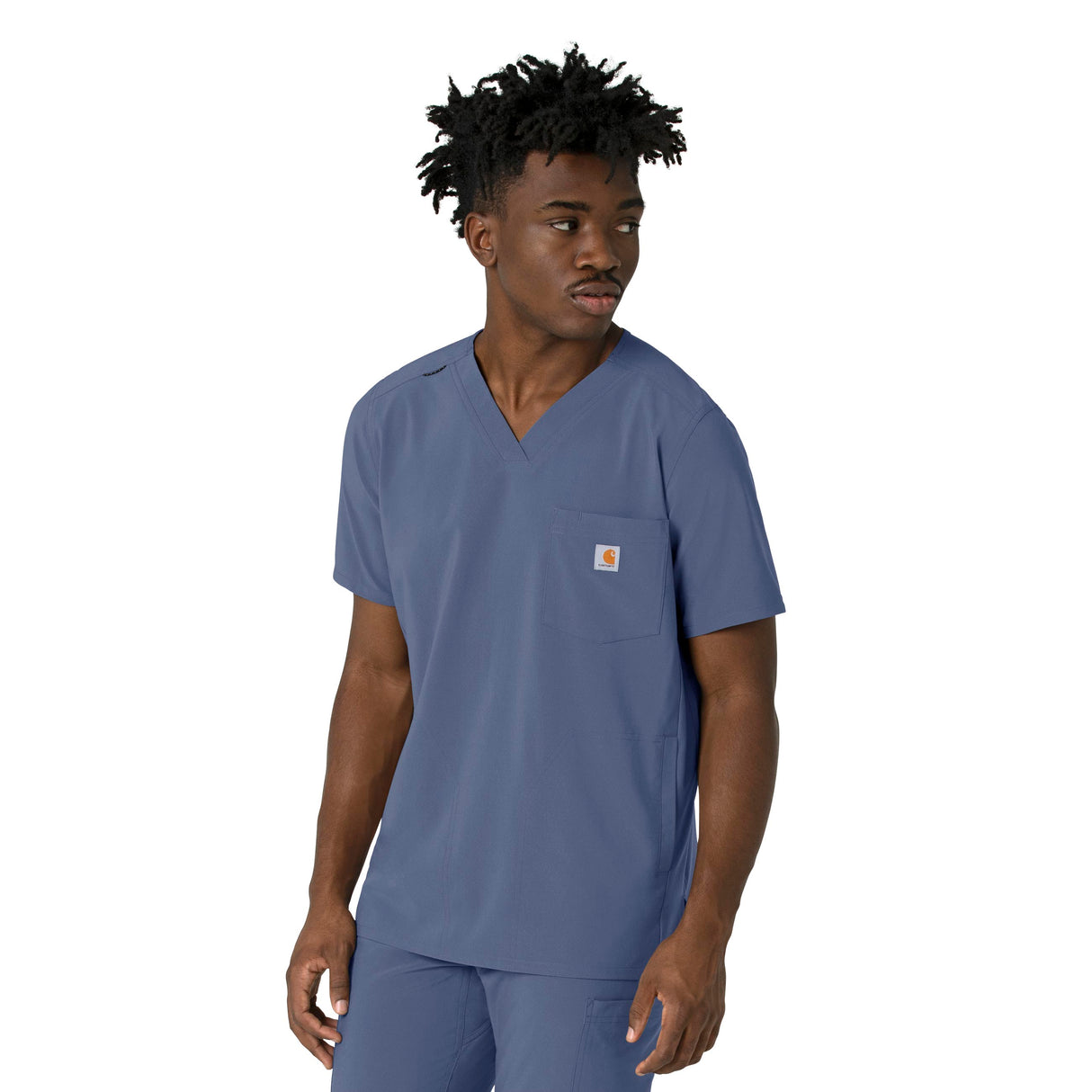 Carhartt® Force Cross-Flex Men's 3-Pocket V-Neck Scrub Top