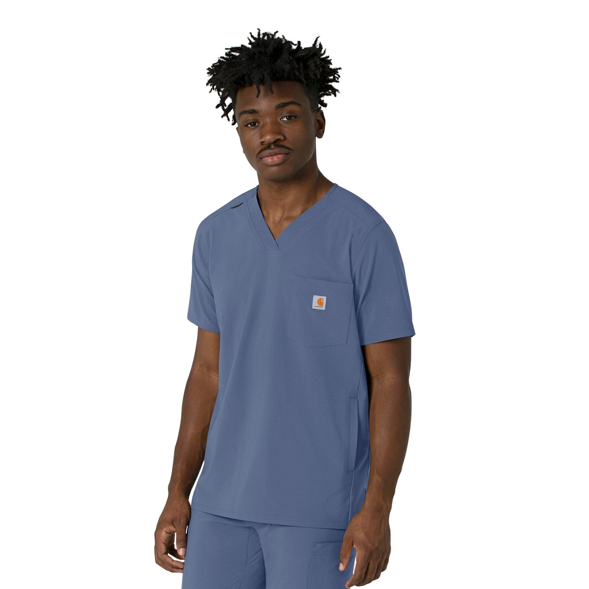 Carhartt® Force Cross-Flex Men's 3-Pocket V-Neck Scrub Top