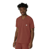 Carhartt® Force Cross-Flex Men's 3-Pocket V-Neck Scrub Top