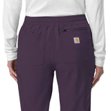 Carhartt® Force Cross-Flex Women's Cargo Petite Jogger Scrub Pant