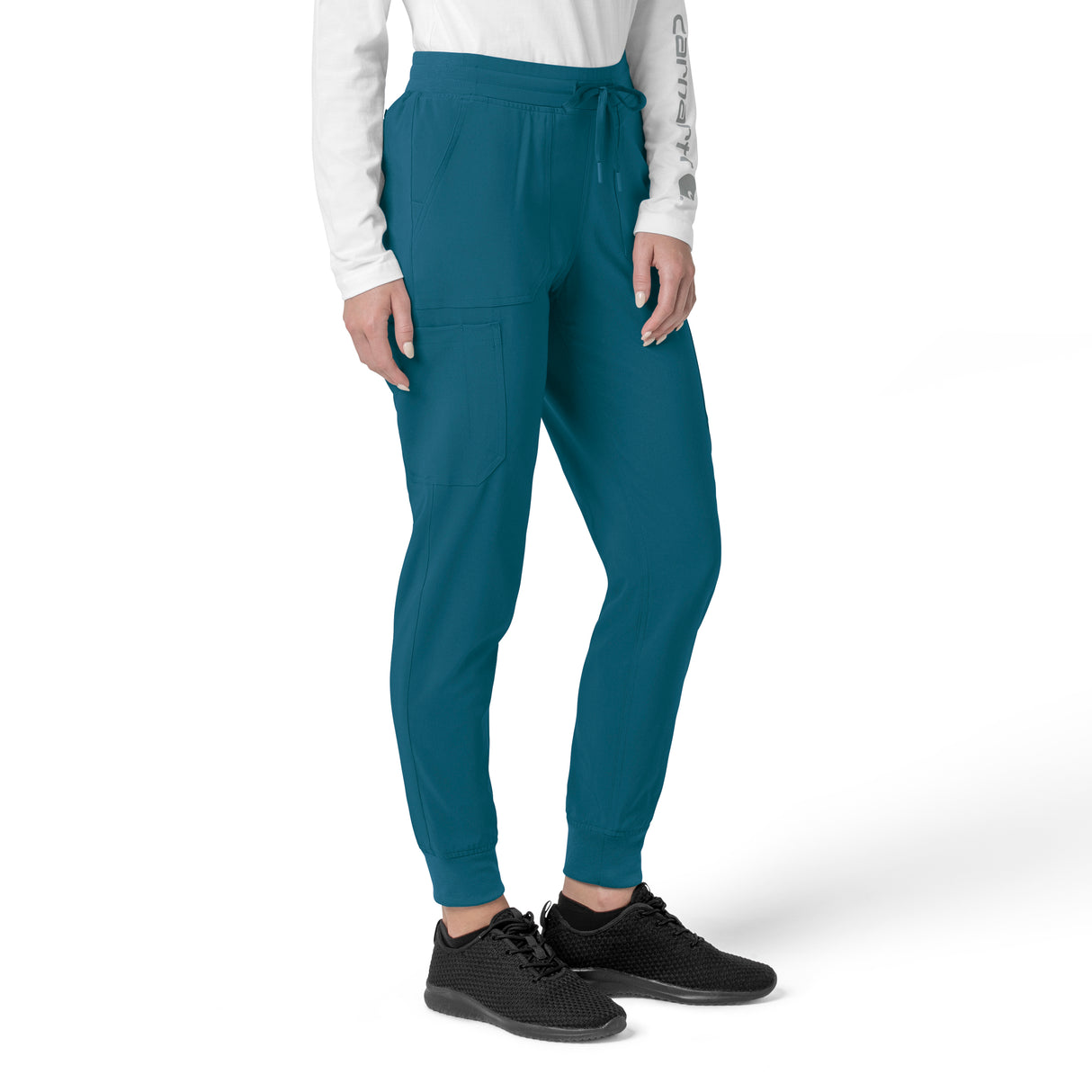 Carhartt® Force Cross-Flex Women's Cargo Petite Jogger Scrub Pant