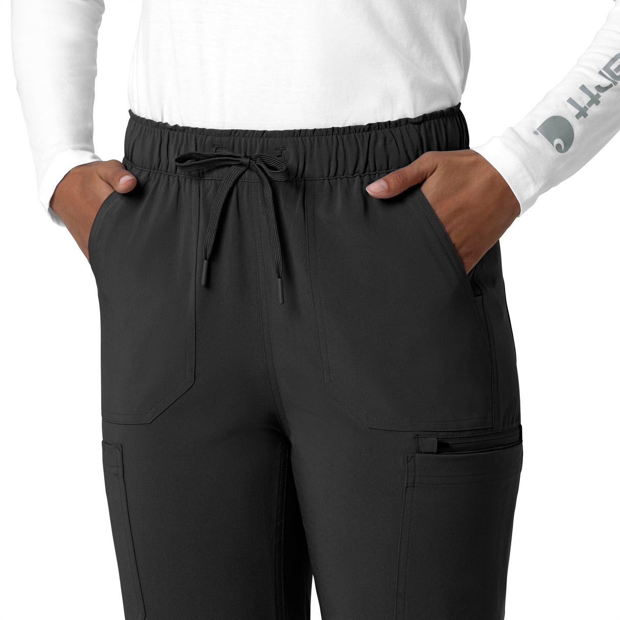 Carhartt® Force Cross-Flex Women's Straight Leg Tall Cargo Scrub Pant