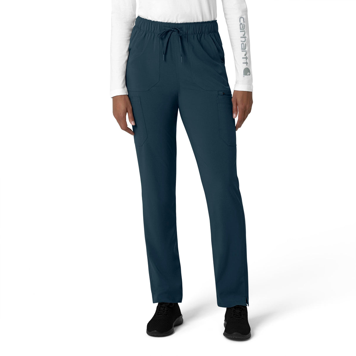 Carhartt® Force Cross-Flex Women's Straight Leg Cargo Scrub Pant