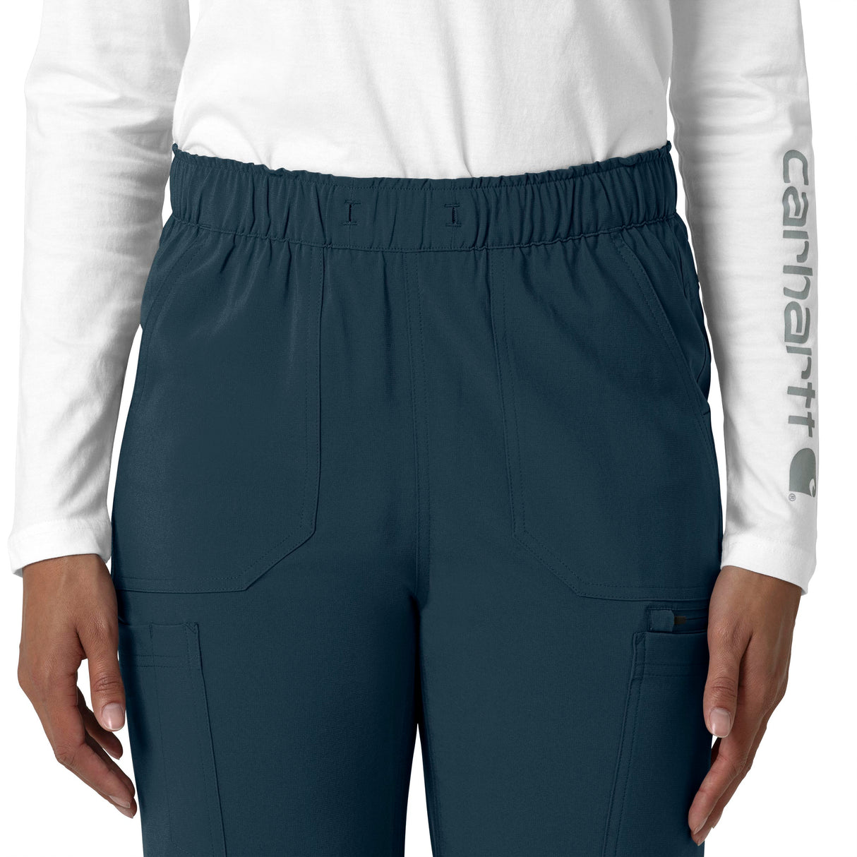 Carhartt® Force Cross-Flex Women's Straight Leg Tall Cargo Scrub Pant