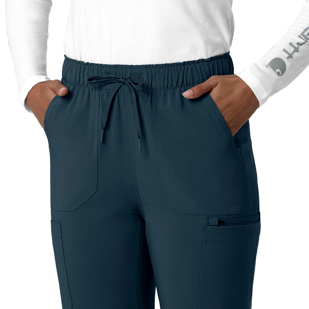 Carhartt® Force Cross-Flex Women's Straight Leg Tall Cargo Scrub Pant