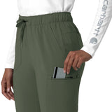 Carhartt® Force Cross-Flex Women's Straight Leg Cargo Scrub Pant