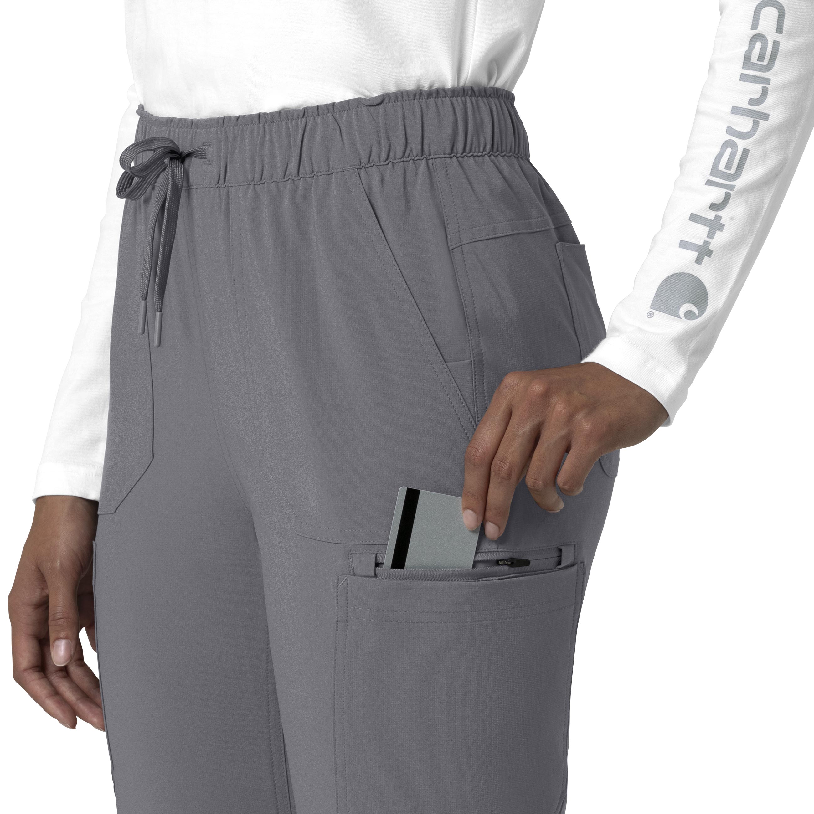 Carhartt® Force Cross-Flex Women's Straight Leg Cargo Scrub Pant