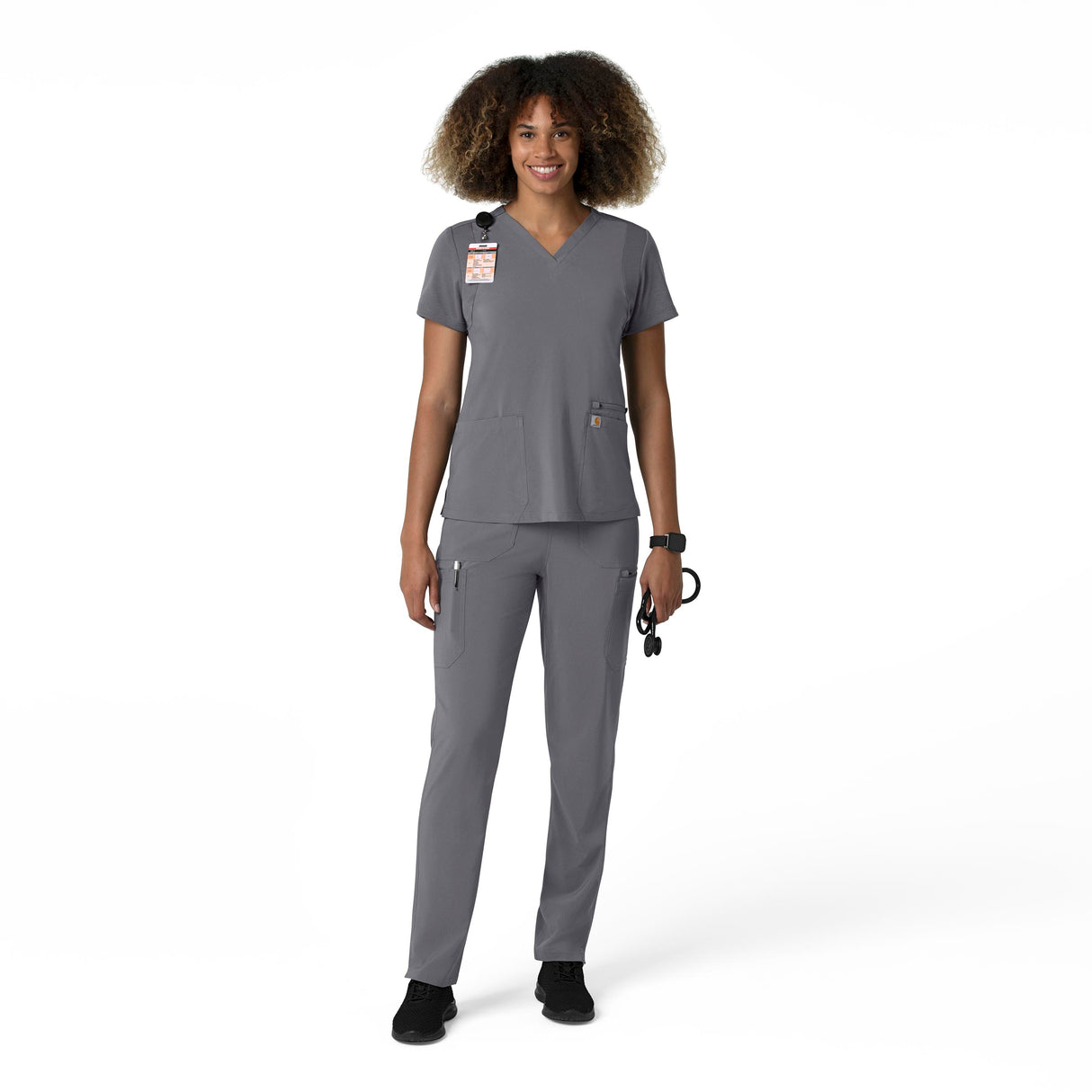 Carhartt® Force Cross-Flex Women's Straight Leg Tall Cargo Scrub Pant