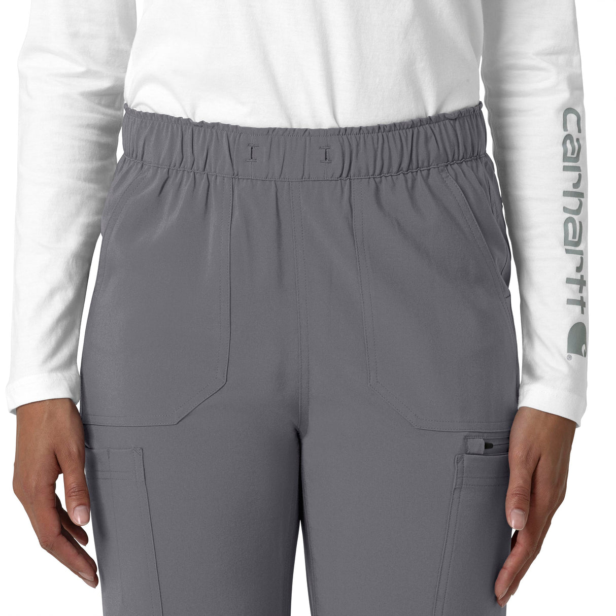 Carhartt® Force Cross-Flex Women's Straight Leg Tall Cargo Scrub Pant