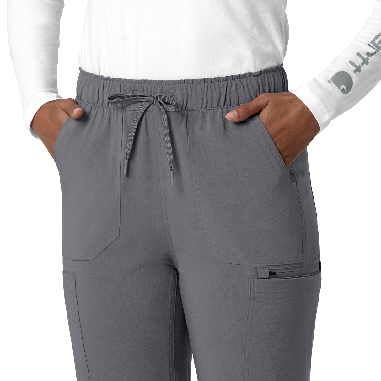 Carhartt® Force Cross-Flex Women's Straight Leg Tall Cargo Scrub Pant