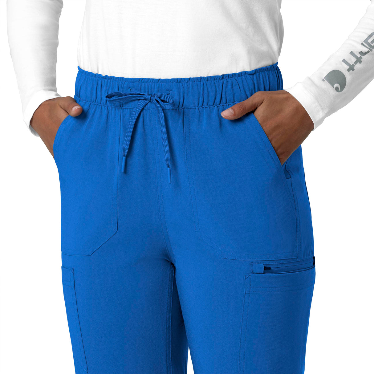 Carhartt® Force Cross-Flex Women's Straight Leg Tall Cargo Scrub Pant