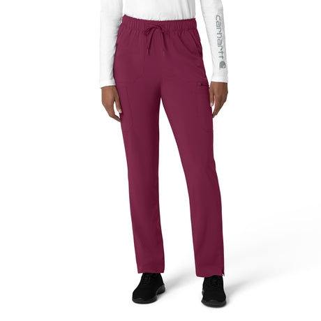 Carhartt® Force Cross-Flex Women's Straight Leg Petite Cargo Scrub Pant