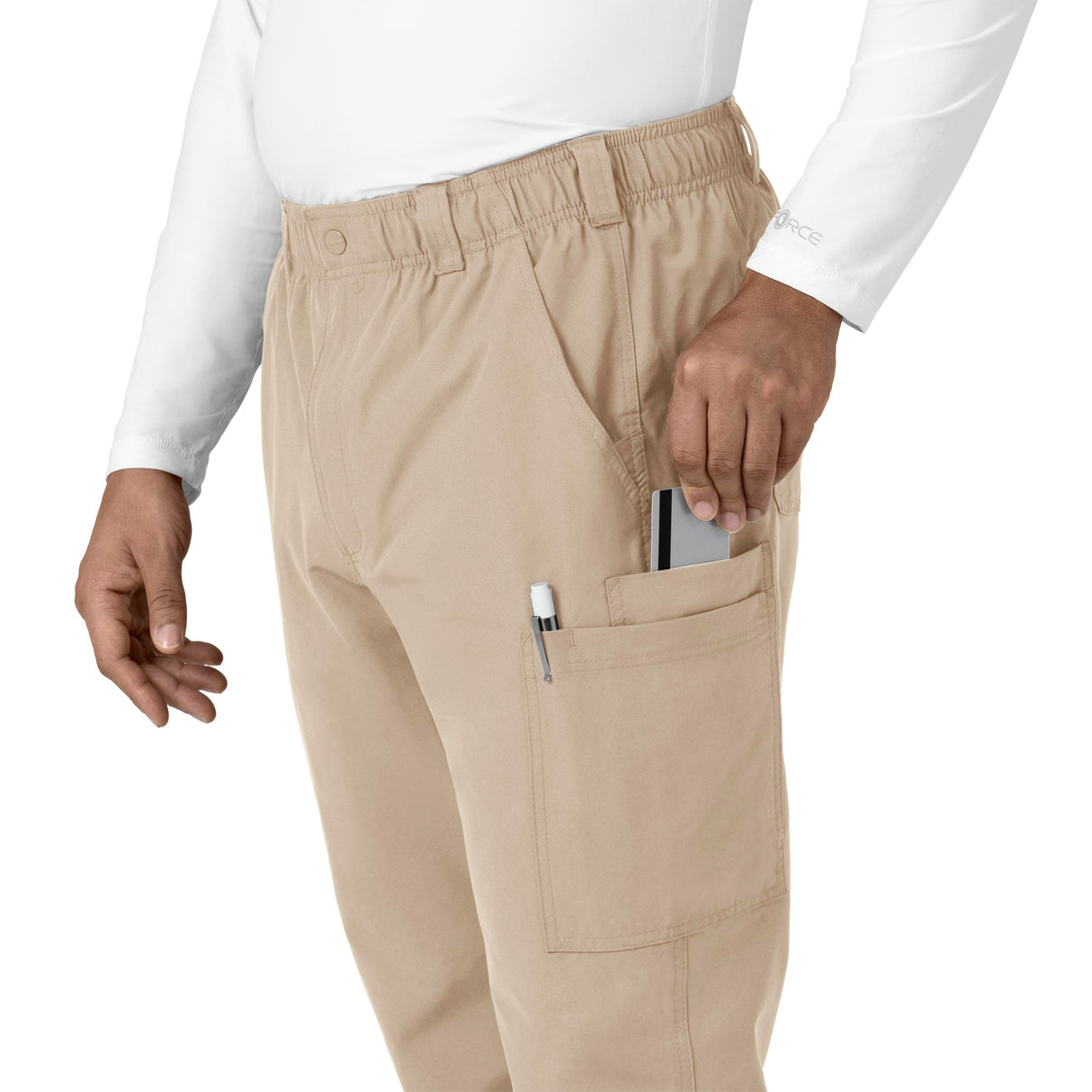 Carhartt® Force Cross-Flex Men's Straight Leg Tall Cargo Scrub Pant