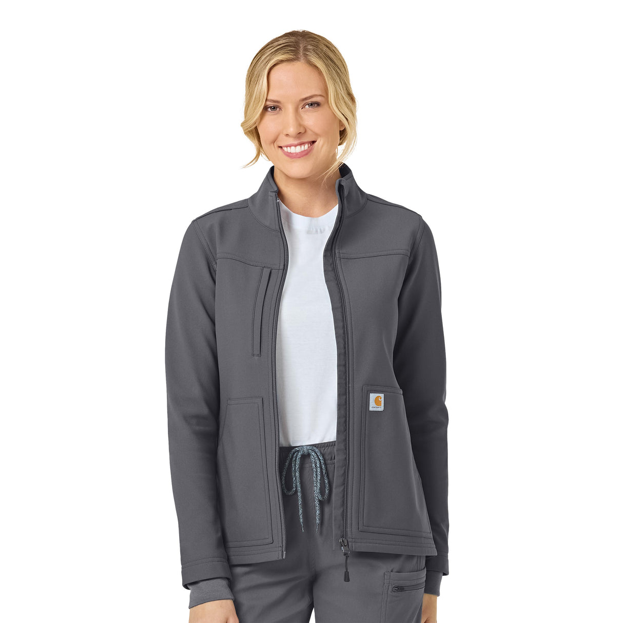 Carhartt® Force Cross-Flex Women's Bonded Fleece Jacket