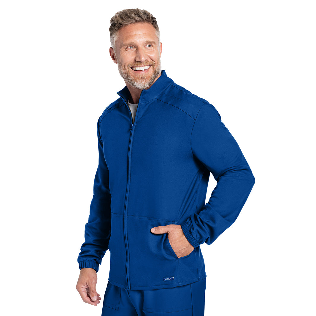 その他 TEN ALASK ZIP NAVY L Cherokee Workwear Originals Ultra Men's Zip Front Jacket