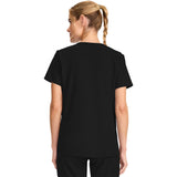 Cherokee Workwear Originals Ultra Maternity Mock Wrap V-Neck Top