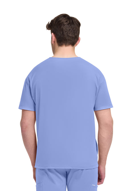 Achieve by Cherokee Men's 3-Pocket V-Neck Top