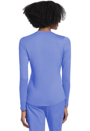 Cherokee Basics Women's Long Sleeve Underscrub Knit Tee