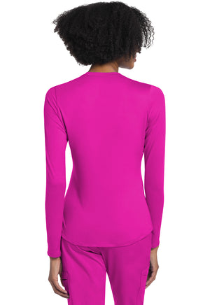 Cherokee Basics Women's Long Sleeve Underscrub Knit Tee