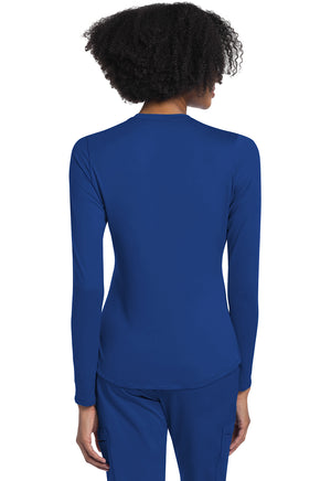 Cherokee Basics Women's Long Sleeve Underscrub Knit Tee