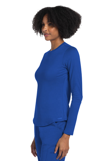 Cherokee Basics Women's Long Sleeve Underscrub Knit Tee
