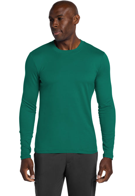 Cherokee Basics Men's Long Sleeve Underscrub Knit Tee