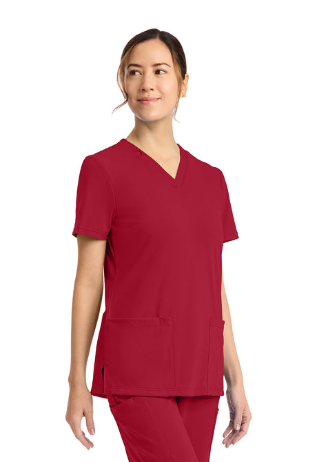 Achieve by Cherokee Women's 2-Pocket V-Neck Scrub Top - Fashion