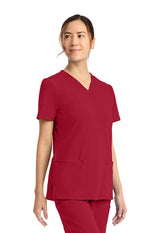 Achieve by Cherokee Women's 2-Pocket V-Neck Scrub Top