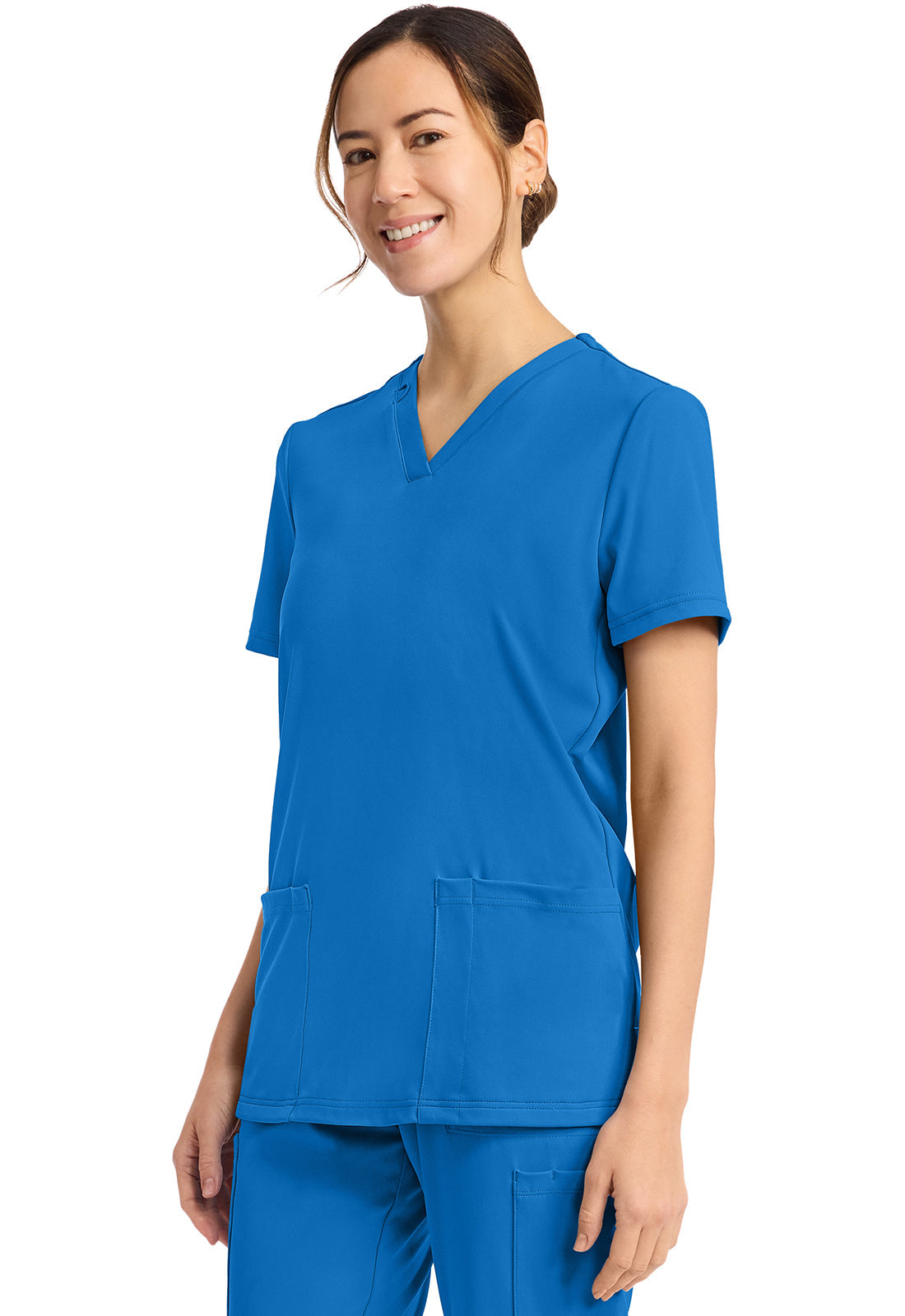 Achieve by Cherokee Women's 2-Pocket V-Neck Scrub Top