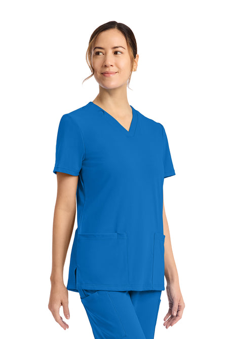 Achieve by Cherokee Women's 2-Pocket V-Neck Scrub Top - Fashion